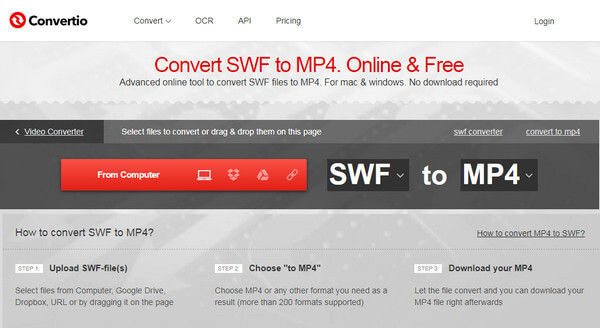 why i cannot convert swf files to mp4 files